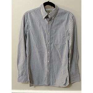 Bannan‎ Republic Heritage Men's Plaid Button Down Dress Shirt Size S 14-141/2